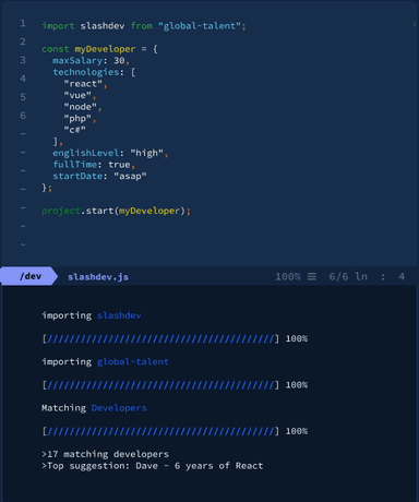 Slashdev - The Best Remote/Freelance Developers In The World