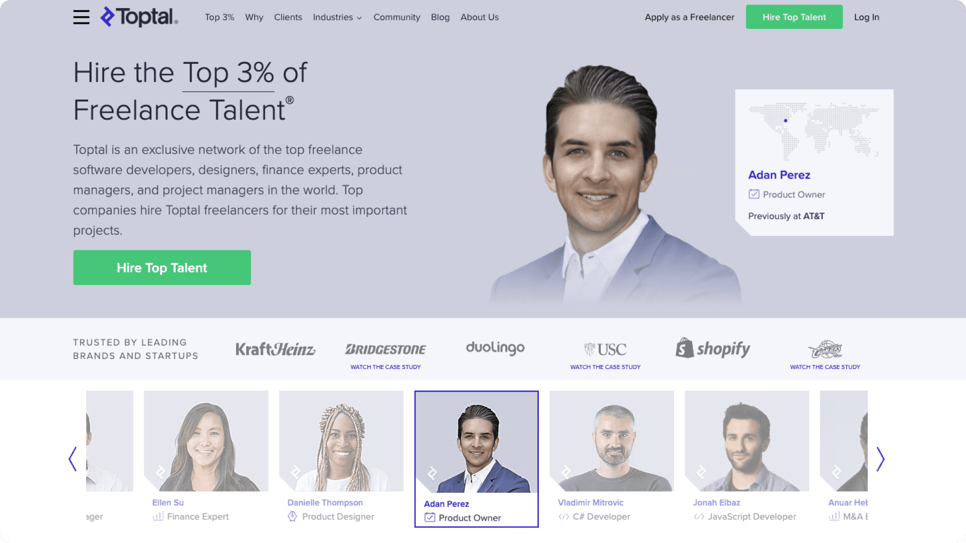 Toptal: The Best Places to Hire Remote PostgreSQL
